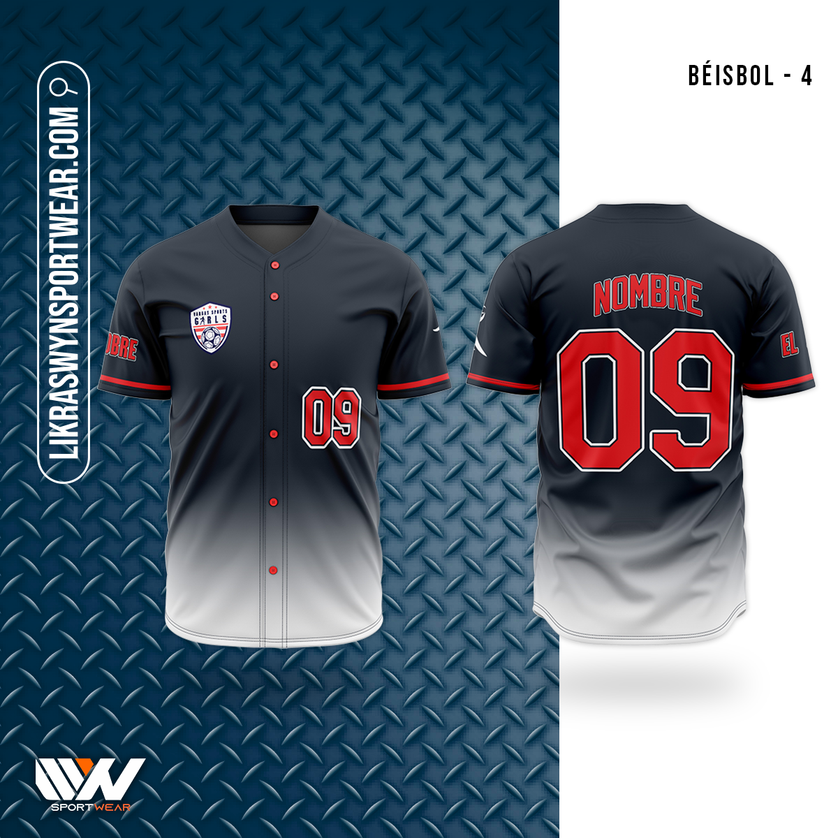 Jersey de Béisbol